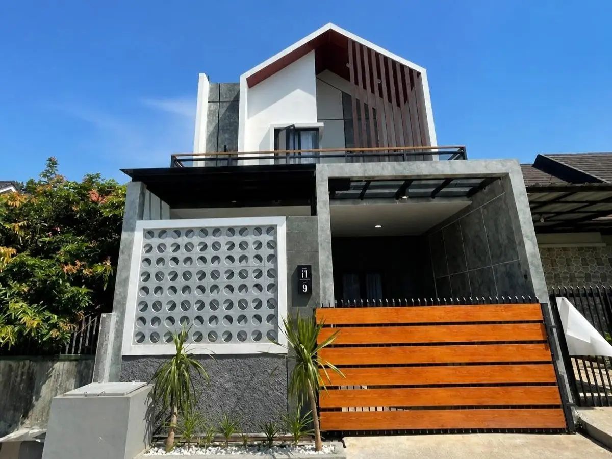 Fasad rumah, Bogor