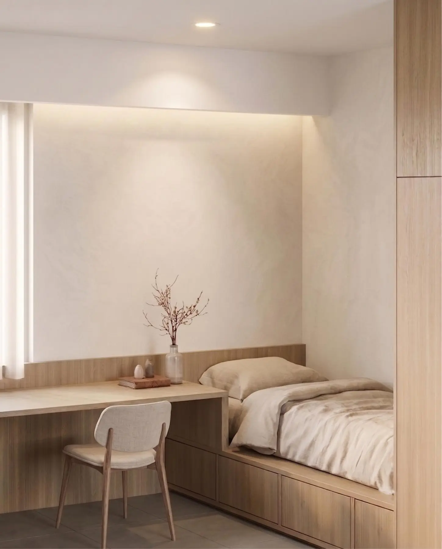 Desain interior kamar anak oleh RHI Architect
