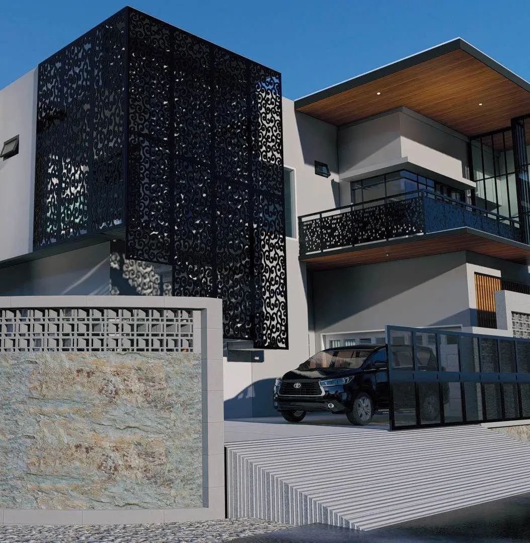 Desain RHI Architect: rumah Mr Pd, Jakarta Timur